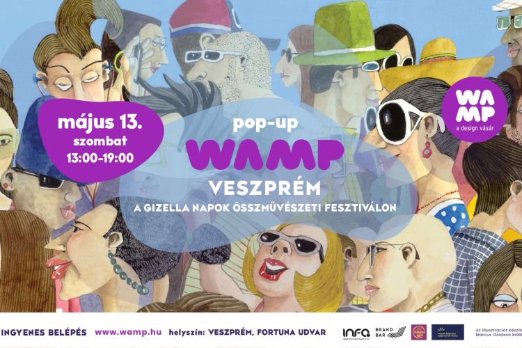 POP-UP WAMP design vásár / Gizella Napok 2023