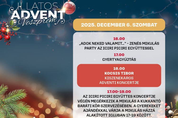 Illatos Advent Veszprém