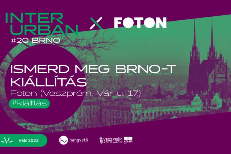 Ismerd meg Brnot! kiállítás // InterUrbán – #20 Brno (CZ)