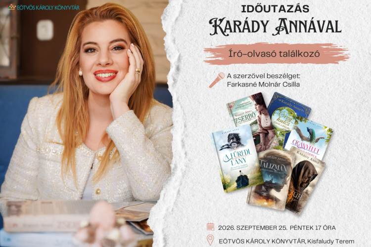 Időutazás Karády Annával / Író-olvasó találkozó 