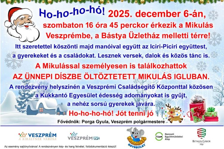 Érkezik a Mikulás