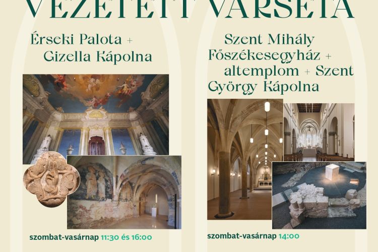 Vezetett várséták a Veszprémi Érseki Turisztikai Központ szervezésében