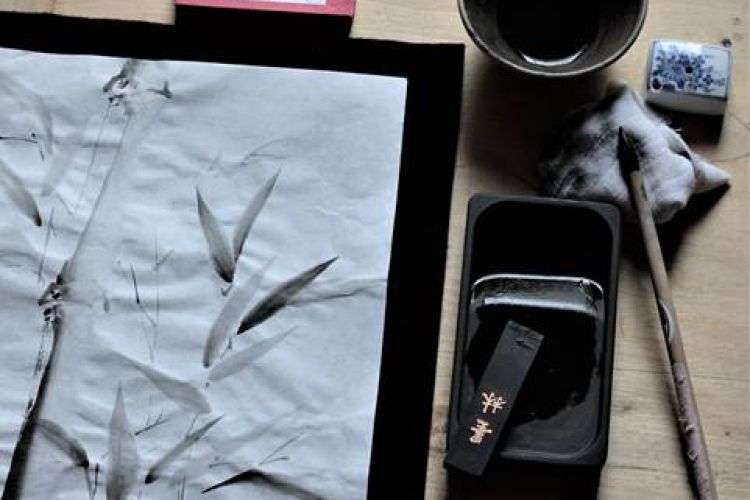 "SUIBOKUGA” Japán Tusfestés Workshop