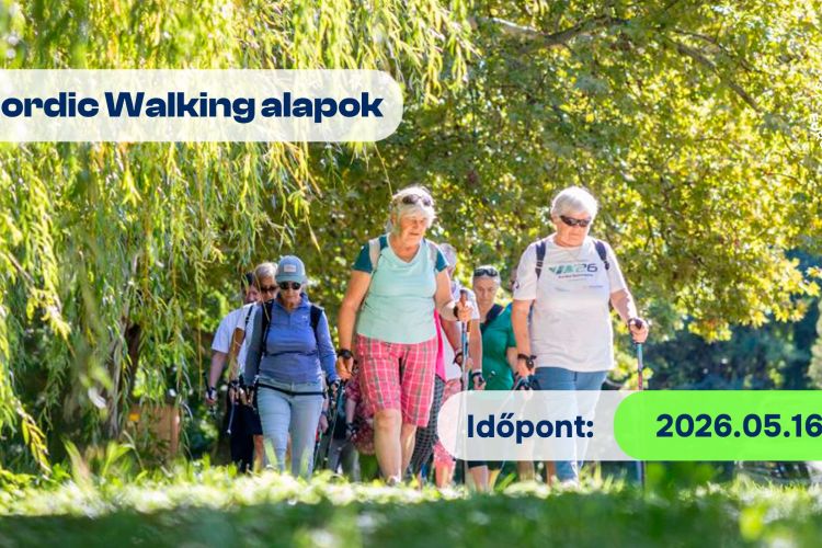 Nordic Walking alapok a Kolostorok és Kertekben 05.16.