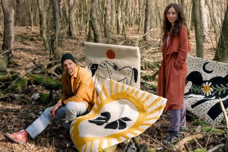 TIKTIK Studio - kézzel tűzött gyapjúszőnyegek, párnák és tufting élmény