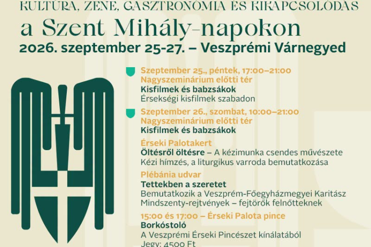 Szent Mihály-napok a Várnegyedben