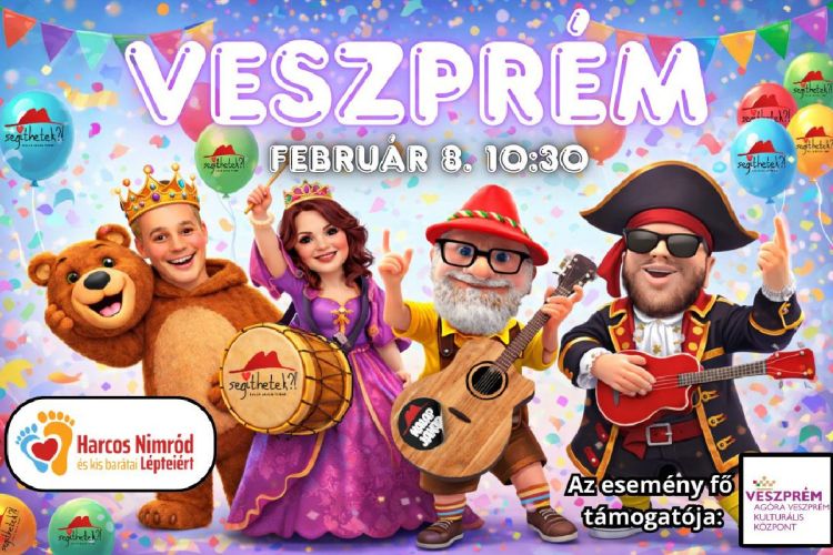 Kalap Jakab – Segíthetek?! Turné 2. állomás @ Veszprém