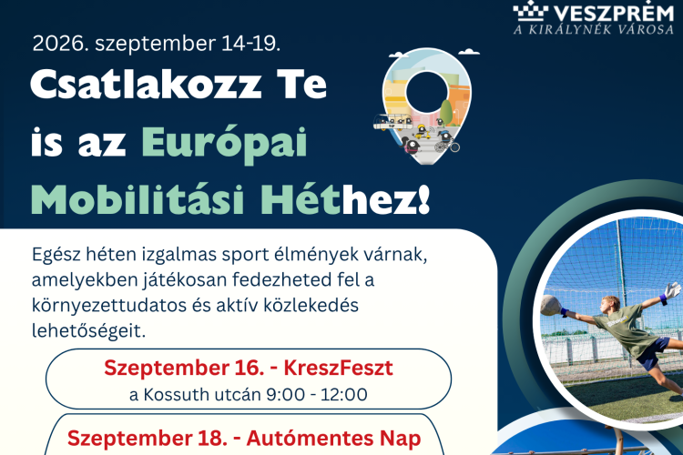 Európai Mobilitási Hét Veszprémben 2026