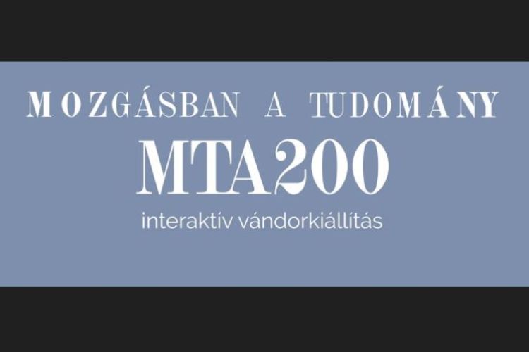 Mozgásban a tudomány - interaktív vándorkiállítás