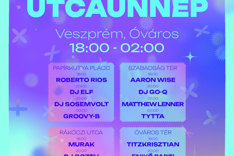 Szilveszteri Utcaünnep 2025 