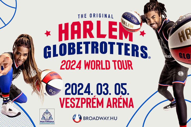 HARLEM GLOBETROTTERS - Világkörüli turné 2024