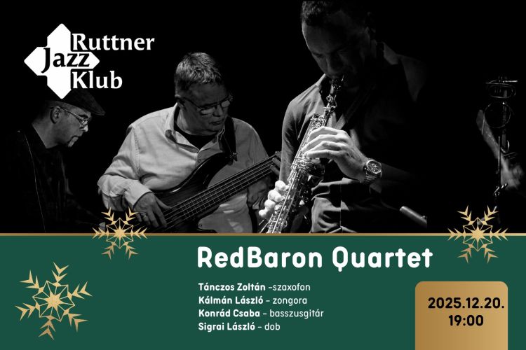 RedBaron Quartet a Ruttner Jazz Klubban
