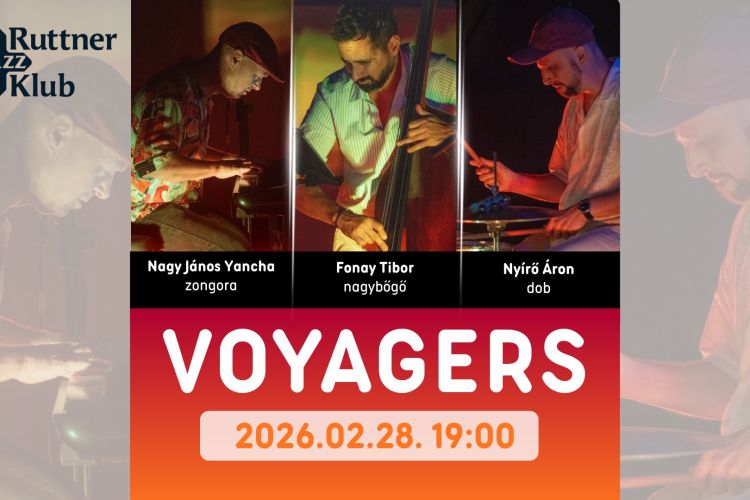 Voyagers koncert a Ruttner Jazz Klubban