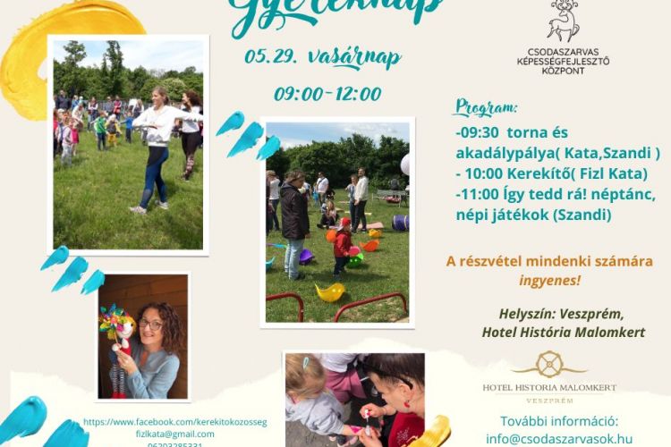 Gyereknap a Historia kertben