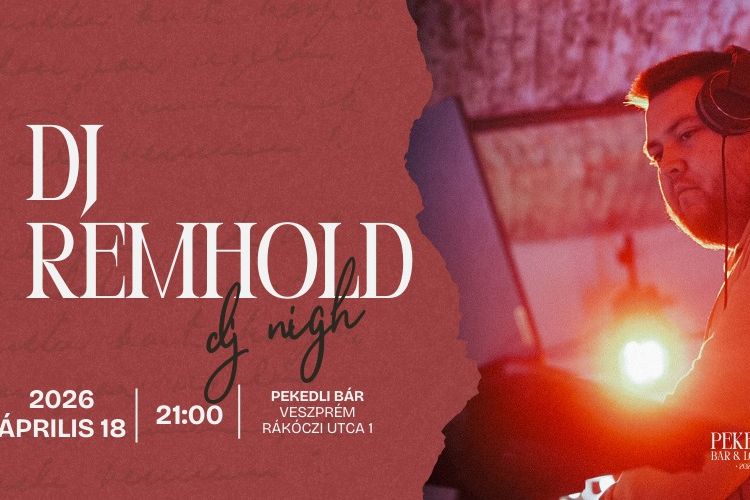 DJ Remhold at Pekedli