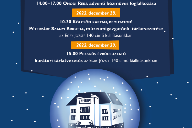 Karácsony a Laczkó Dezső Múzeumban