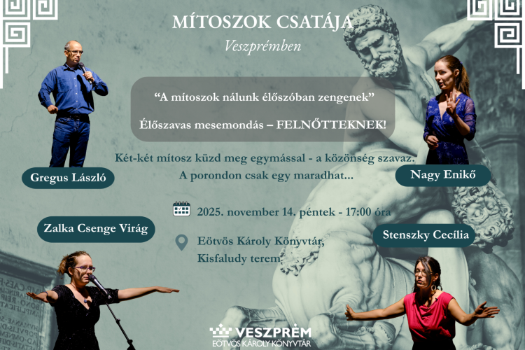 Mítoszok csatája - Élőszavas mesemondás – FELNŐTTEKNEK!