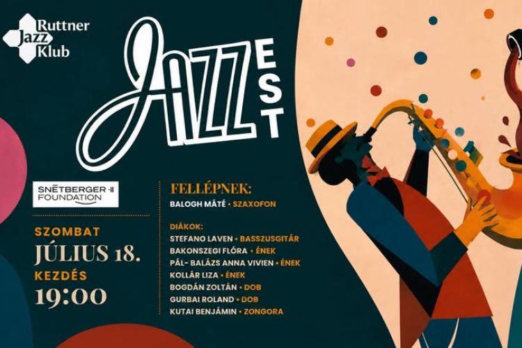 Ruttner Jazz Klub - Snétberger Tehetség Központ koncertje