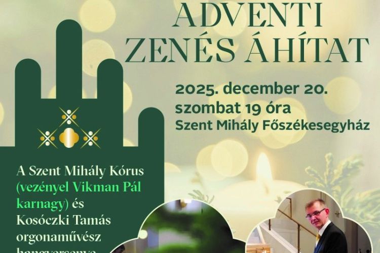 Adventi zenés áhítat
