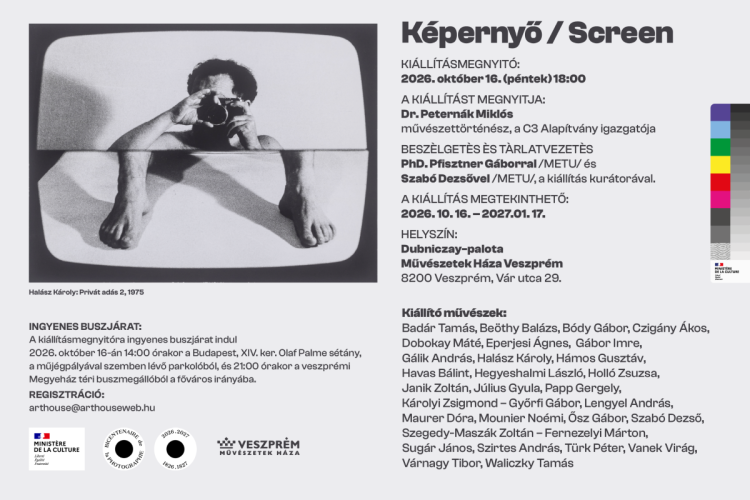 Képernyő / Screen - kiállítás-megnyitó