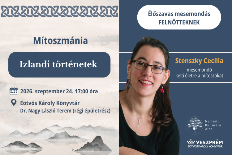 Mítoszmánia - Élőszavas mesemondás felnőtteknek Stenszky Cecíliával