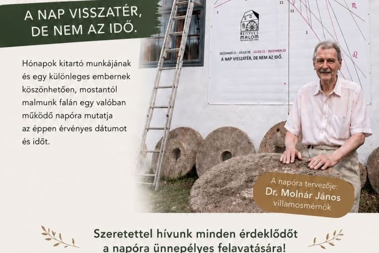 Napóra avatás - ünnepség