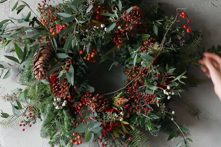 Karácsonyi kopogtató készítő workshop