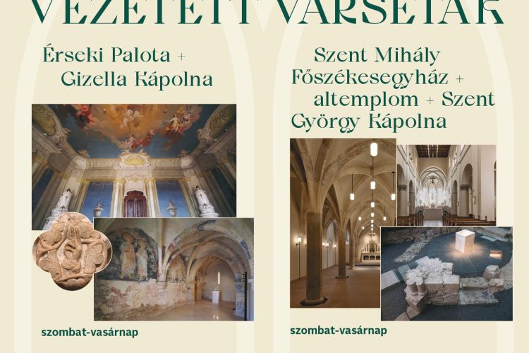 Vezetett várséták a Veszprémi Érseki Turisztikai Központ szervezésében