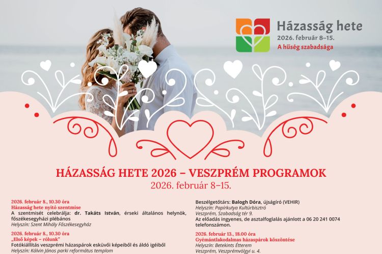 Házasság hete / Veszprém / 2026