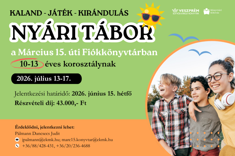 Nyári tábor-Eötvös Károly Könyvtár