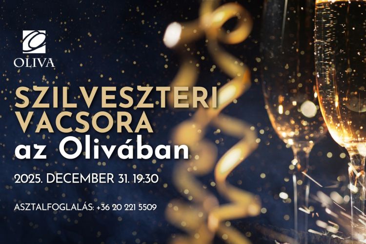 Szilveszteri vacsora az Olivában