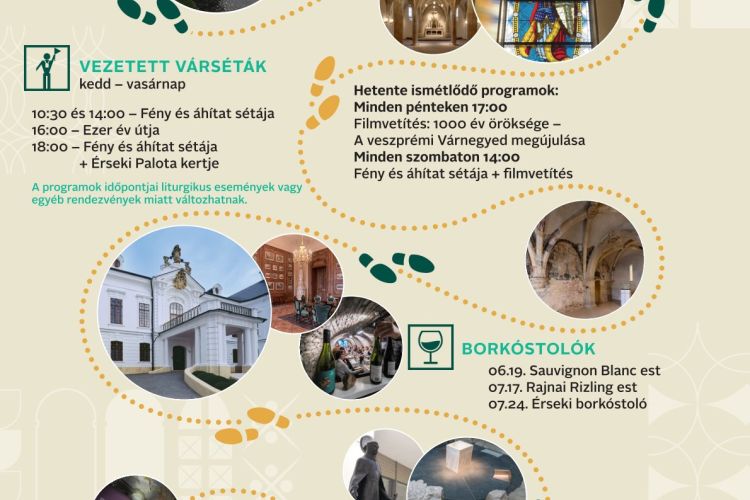 Veszprémi Érsekség Programok 2026