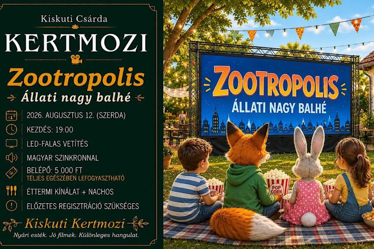 Kertmozi a Kiskuti Csárdában - Zootropolis 