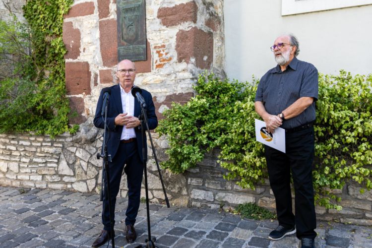 A 'repülő emberre' emlékeztek Veszprémben