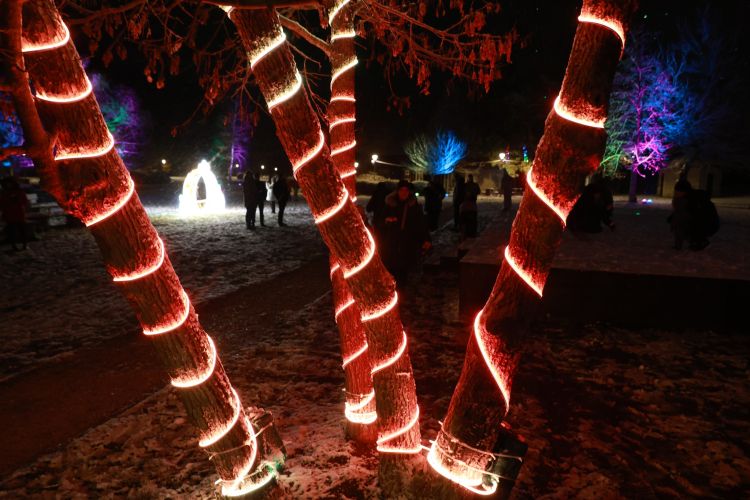 Fények Völgye a Kolostorok és Kertekben