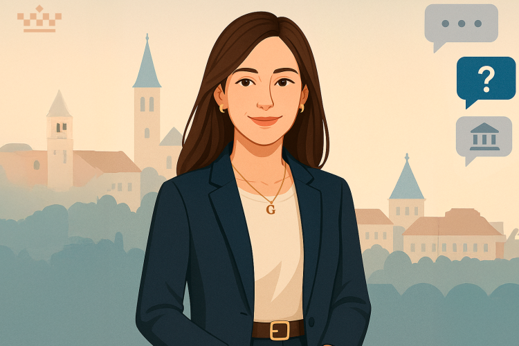 Gizella munkába állt – Veszprém új virtuális házigazdája segít felfedezni a várost