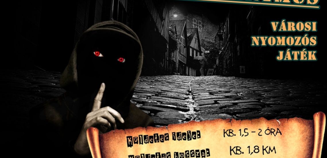 MisztIQum Veszprém- Mr. Anonymus Városi Nyomozós Játék