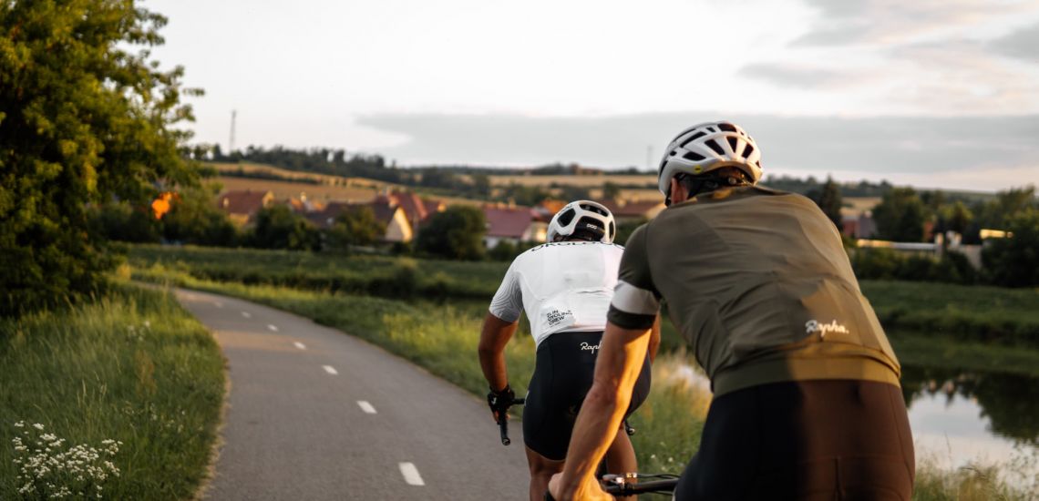 Radweg zwischen Veszprém und Bánd