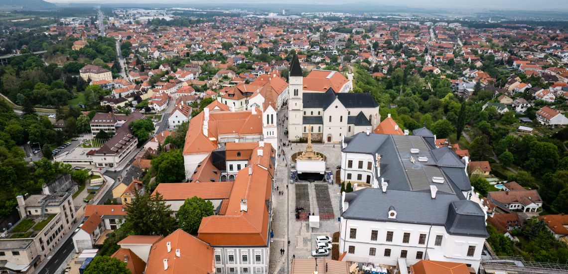 Walk in the Veszprém Castle