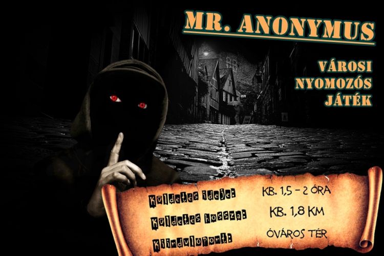 MisztIQum Veszprém- Mr. Anonymus Városi Nyomozós Játék