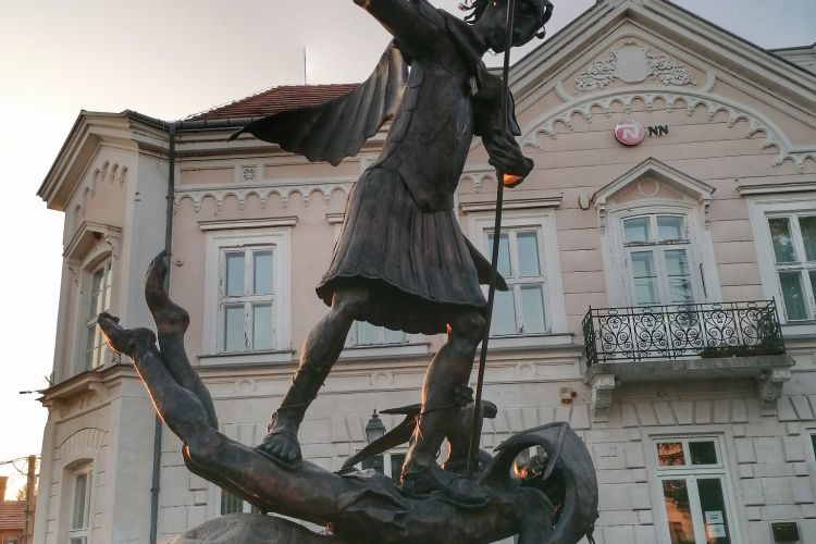 Saint Michael Statue