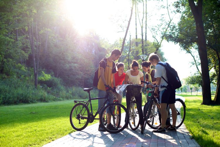 Veszprémből induló kerékpárutak